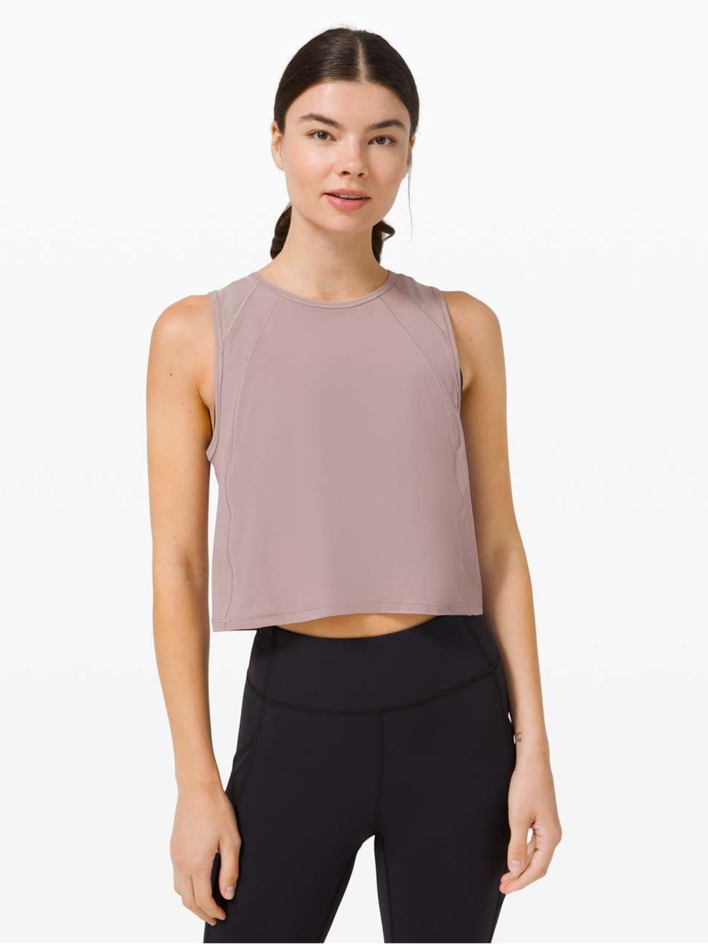 Lululemon Sculpt Tank in Violet Verbena Cropped Tank Top